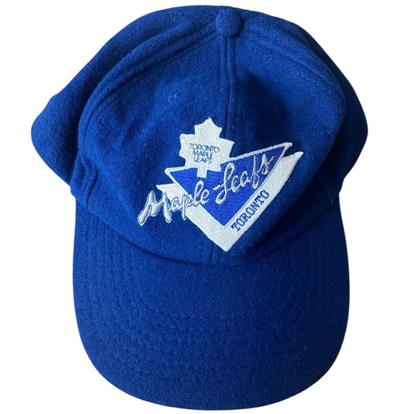 VTG ‘80s/‘90s Toronto Maple Leafs NHL Hockey Snapback Cap Hat - Picture 2 of 6